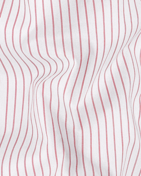 Bright White and Stiletto Red Striped Premium Cotton Shirt 8307-MN -38,8307-MN -H-38,8307-MN -39,8307-MN -H-39,8307-MN -40,8307-MN -H-40,8307-MN -42,8307-MN -H-42,8307-MN -44,8307-MN -H-44,8307-MN -46,8307-MN -H-46,8307-MN -48,8307-MN -H-48,8307-MN -50,8307-MN -H-50,8307-MN -52,8307-MN -H-52