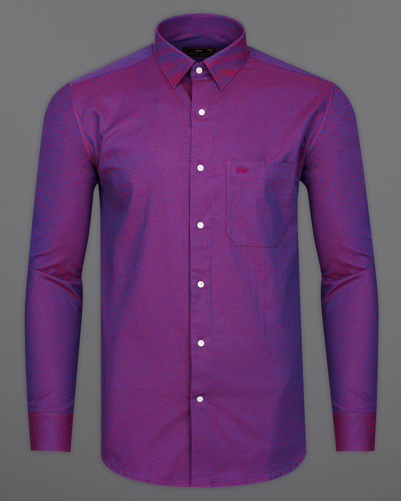 Night Shadz and Mariner Purple Two-Tone Jacquard Textured Premium Giza Cotton Shirt 9514-38, 9514-H-38, 9514-39, 9514-H-39, 9514-40, 9514-H-40, 9514-42, 9514-H-42, 9514-44, 9514-H-44, 9514-46, 9514-H-46, 9514-48, 9514-H-48, 9514-50, 9514-H-50, 9514-52, 9514-H-52