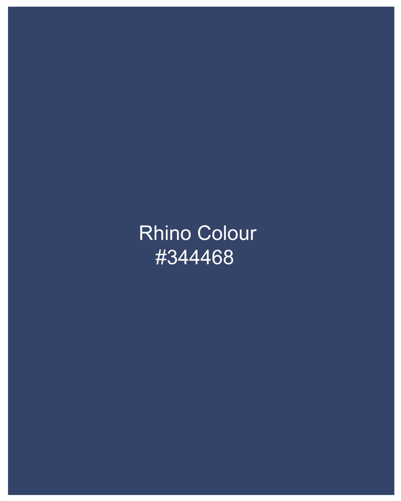 Rhino Blue Hand Sanding Stretchable Denim