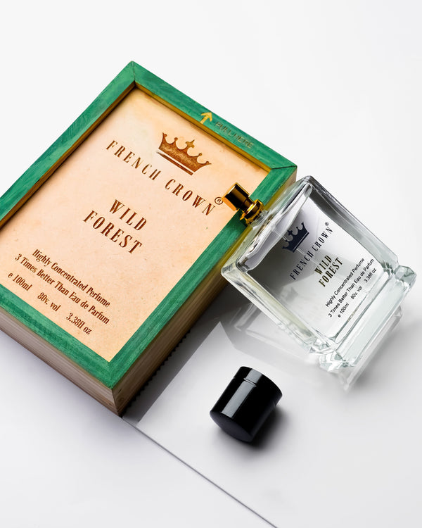 French Crown Icy Mint and Wild Forest Perfume Combo