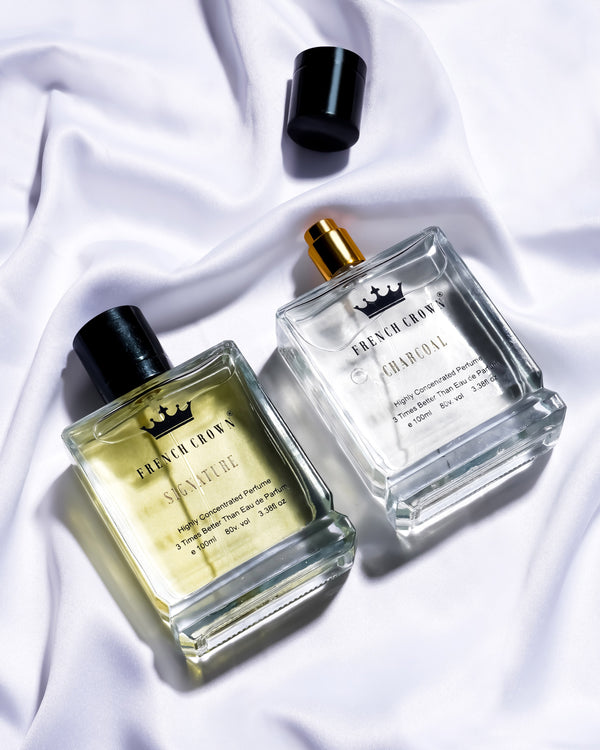 French Crown Signature and Charcoal Perfume Combo