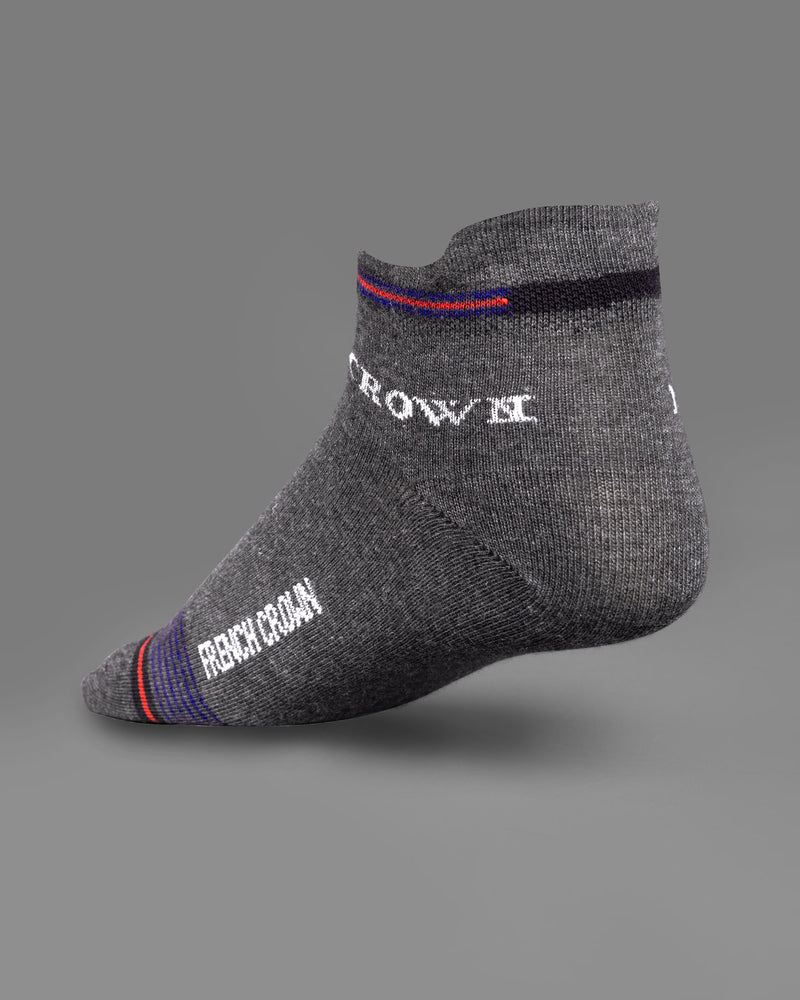 Pack of 5: Mobster Grey, Maize, Deep Coffee Brown Stripped, Blizzard Blue, And Grey Premium Combed Cotton Ankle Length Socks SOC002
