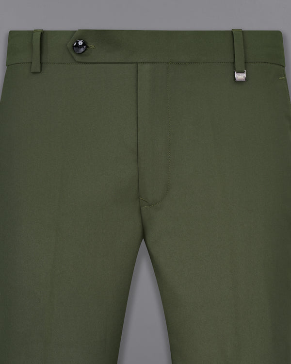 Twill Green Pants