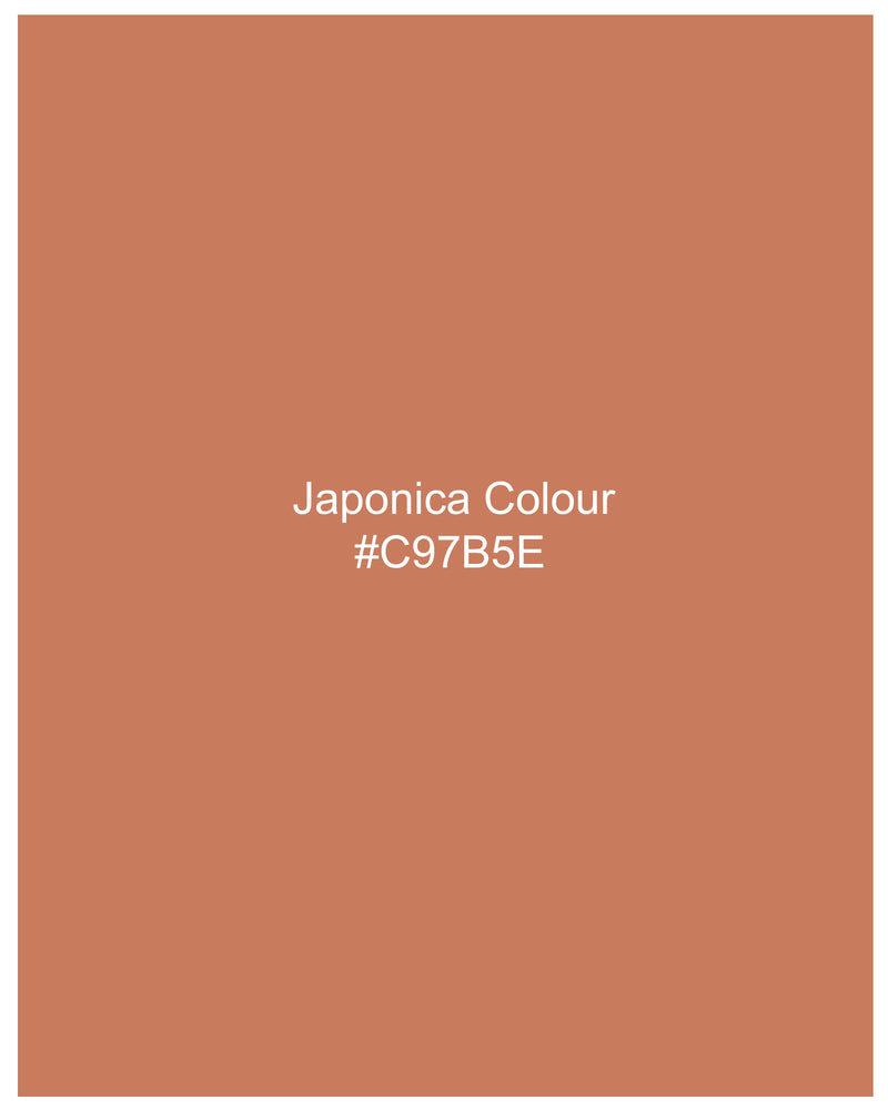 Japonica Copper Organic Cotton Pique Polo TS779-S, TS779-M, TS779-L, TS779-XL, TS779-XXL