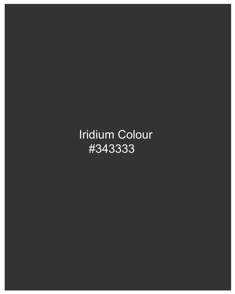Iridium Gray Premium Cotton Denim Shirt