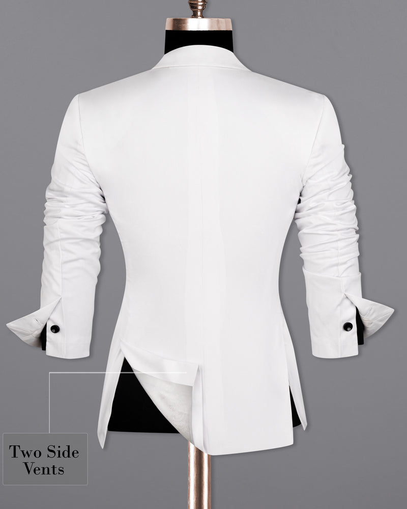 Bright White Single Breasted Women's Suit WST004-SB-32, WST004-SB-34, WST004-SB-36, WST004-SB-38, WST004-SB-40, WST004-SB-42