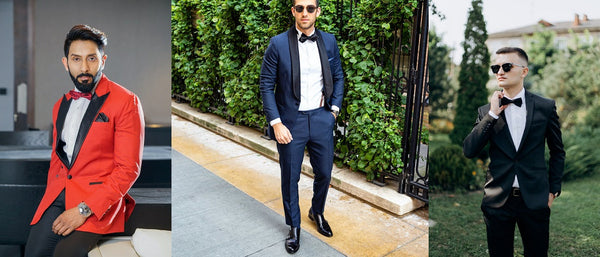 Tuxedo styles and colors for men
