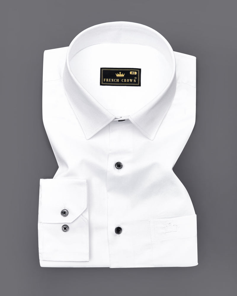 Bright White with Bottom Right Tricolour Embroidered Super Soft Premium Cotton Shirt 1062-BLK-P570-1P-38, 1062-BLK-P570-1P-H-38, 1062-BLK-P570-1P-39, 1062-BLK-P570-1P-H-39, 1062-BLK-P570-1P-40, 1062-BLK-P570-1P-H-40, 1062-BLK-P570-1P-42, 1062-BLK-P570-1P-H-42, 1062-BLK-P570-1P-44, 1062-BLK-P570-1P-H-44, 1062-BLK-P570-1P-46, 1062-BLK-P570-1P-H-46, 1062-BLK-P570-1P-48, 1062-BLK-P570-1P-H-48, 1062-BLK-P570-1P-50, 1062-BLK-P570-1P-H-50, 1062-BLK-P570-1P-52, 1062-BLK-P570-1P-H-52