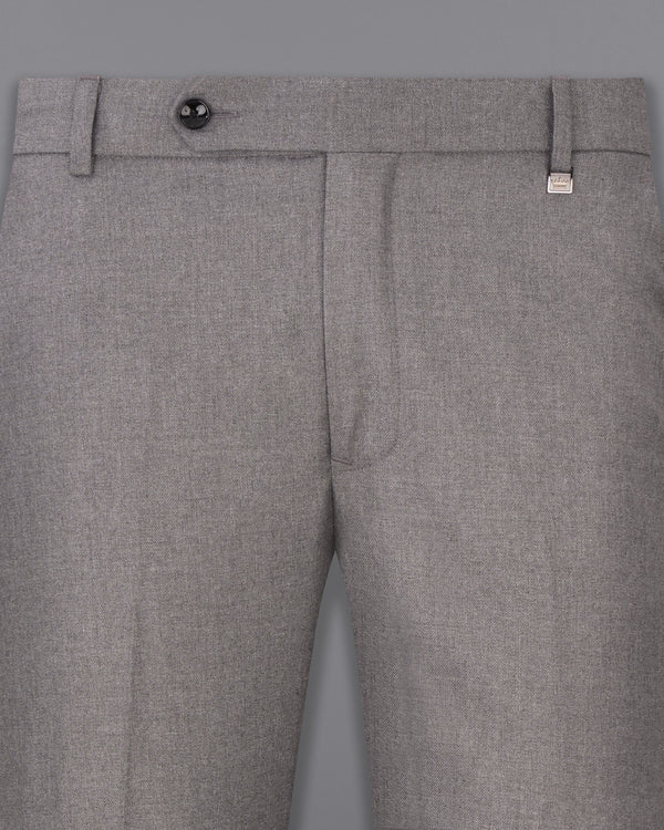 Feroda Gray Wool Rich Pants