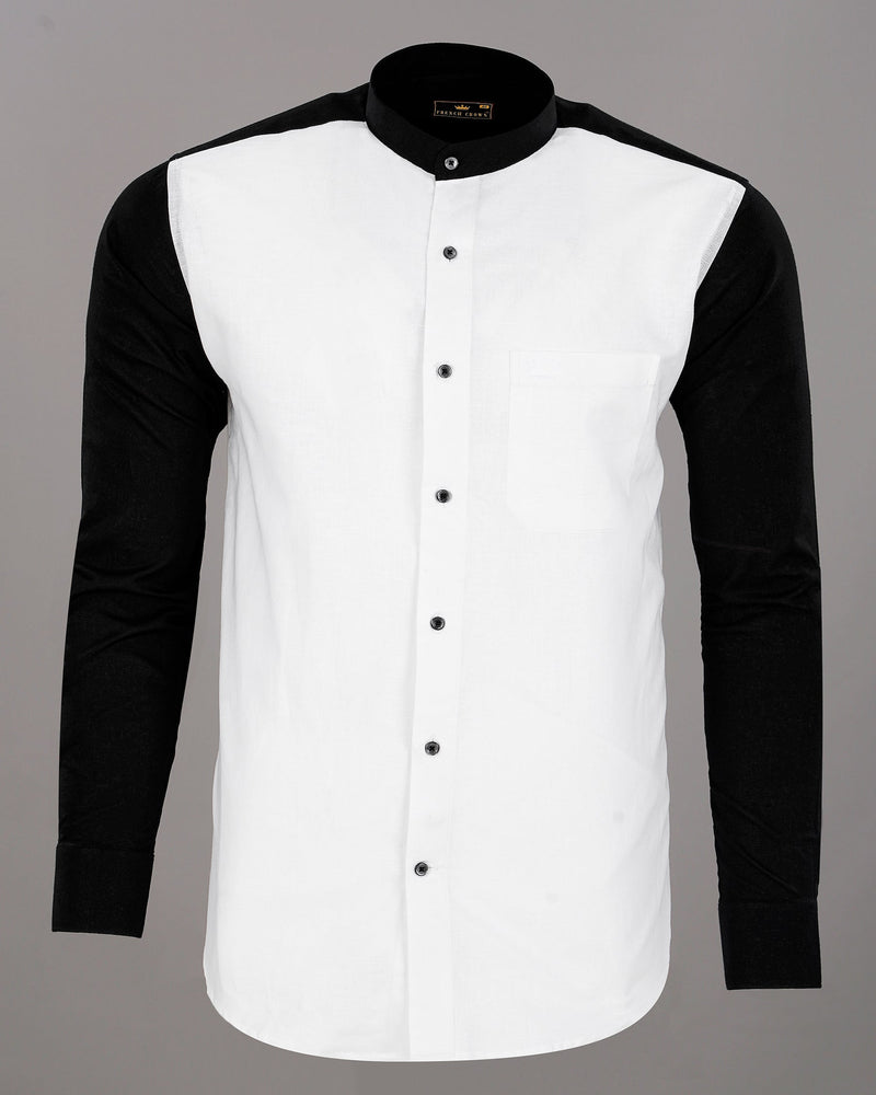 Bright White with Black Patterned Luxurious Linen Shirt 3188M-BLK-P17-48, 3188M-BLK-P17-46, 3188M-BLK-P17-40, 3188M-BLK-P17-39, 3188M-BLK-P17-H-38, 3188M-BLK-P17-H-40, 3188M-BLK-P17-44, 3188M-BLK-P17-H-46, 3188M-BLK-P17-H-52, 3188M-BLK-P17-50, 3188M-BLK-P17-H-50, 3188M-BLK-P17-H-48, 3188M-BLK-P17-H-39, 3188M-BLK-P17-H-42, 3188M-BLK-P17-38, 3188M-BLK-P17-H-44, 3188M-BLK-P17-52, 3188M-BLK-P17-42