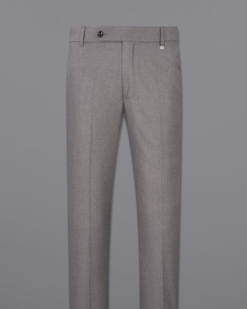 Feroda Gray Wool Rich Pants