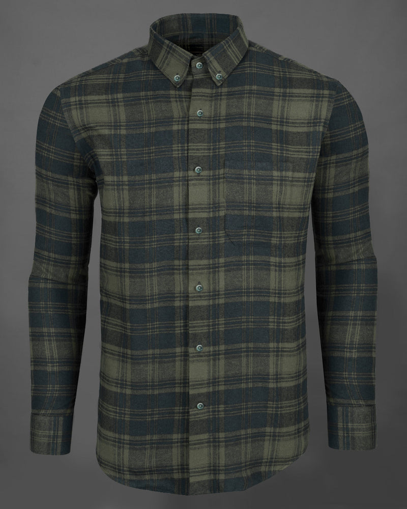 Finch Green tonal Plaid Premium Cotton Flannel Shirt 5088-BD-GR-38, 5088-BD-GR-H-38, 5088-BD-GR-39, 5088-BD-GR-H-39, 5088-BD-GR-40, 5088-BD-GR-H-40, 5088-BD-GR-42, 5088-BD-GR-H-42, 5088-BD-GR-44, 5088-BD-GR-H-44, 5088-BD-GR-46, 5088-BD-GR-H-46, 5088-BD-GR-48, 5088-BD-GR-H-48, 5088-BD-GR-50, 5088-BD-GR-H-50, 5088-BD-GR-52, 5088-BD-GR-H-52