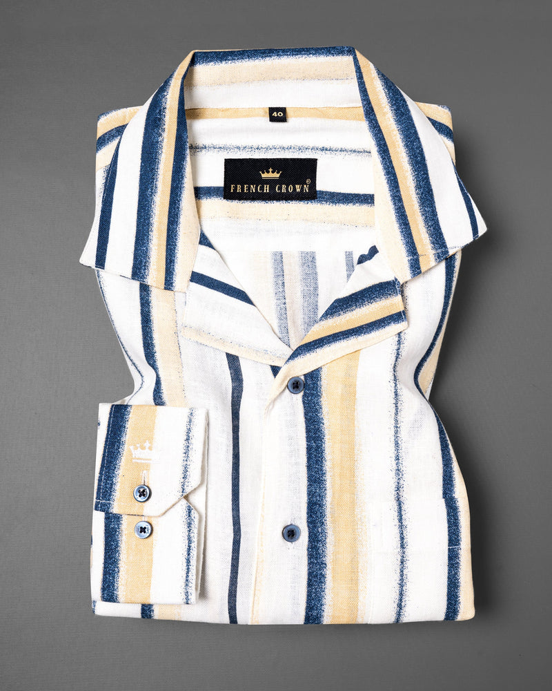 off white with blue faded striped printed Luxurious Linen Cuban collar Shirt 5186-CC-BLE-38, 5186-CC-BLE-H-38, 5186-CC-BLE-39, 5186-CC-BLE-H-39, 5186-CC-BLE-40, 5186-CC-BLE-H-40, 5186-CC-BLE-42, 5186-CC-BLE-H-42, 5186-CC-BLE-44, 5186-CC-BLE-H-44, 5186-CC-BLE-46, 5186-CC-BLE-H-46, 5186-CC-BLE-48, 5186-CC-BLE-H-48, 5186-CC-BLE-50, 5186-CC-BLE-H-50, 5186-CC-BLE-52, 5186-CC-BLE-H-52