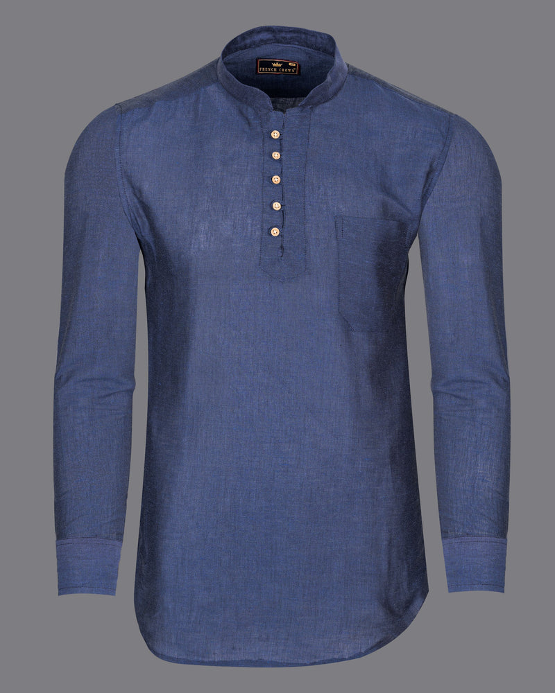 Comet Blue Luxurious Linen Kurta Shirt 5301-KS-38, 5301-KS-H-38, 5301-KS-39, 5301-KS-H-39, 5301-KS-40, 5301-KS-H-40, 5301-KS-42, 5301-KS-H-42, 5301-KS-44, 5301-KS-H-44, 5301-KS-46, 5301-KS-H-46, 5301-KS-48, 5301-KS-H-48, 5301-KS-50, 5301-KS-H-50, 5301-KS-52, 5301-KS-H-52