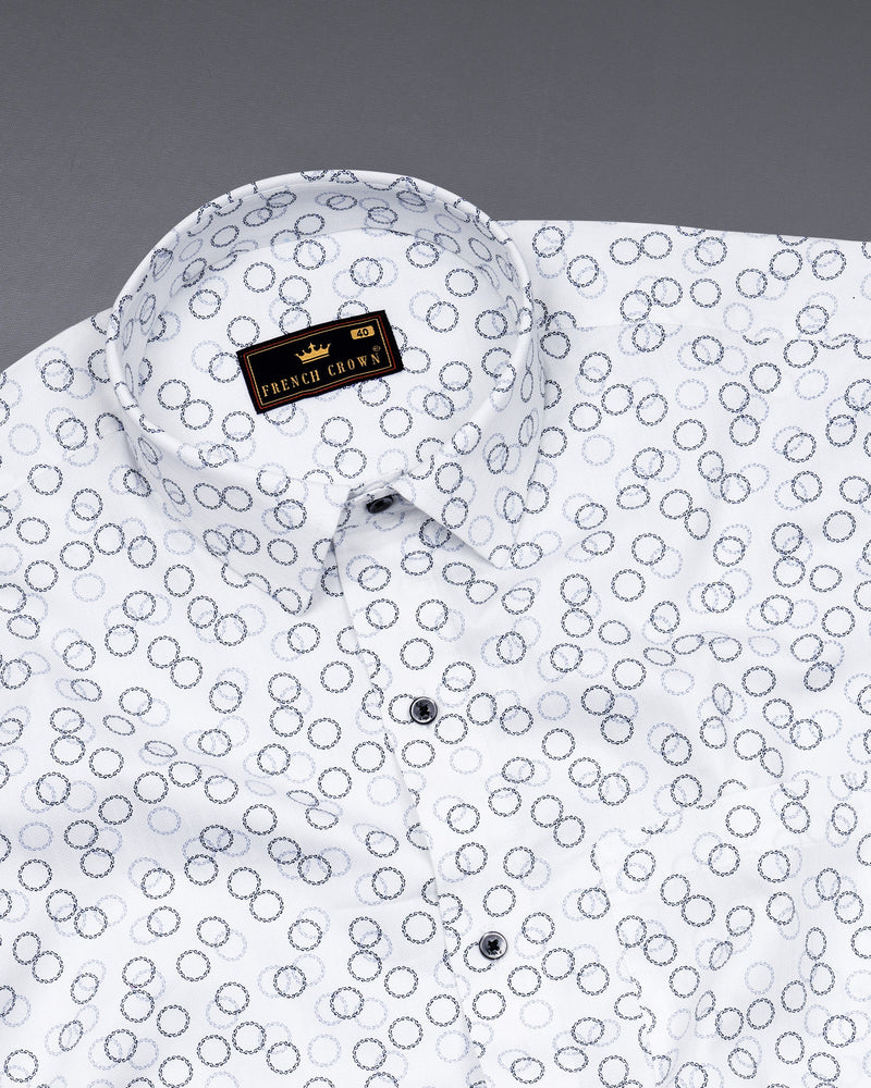 Bright White Circles Printed Dobby Textured Premium Giza Cotton Shirt 5552-BLK-38, 5552-BLK-H-38, 5552-BLK-39, 5552-BLK-H-39, 5552-BLK-40, 5552-BLK-H-40, 5552-BLK-42, 5552-BLK-H-42, 5552-BLK-44, 5552-BLK-H-44, 5552-BLK-46, 5552-BLK-H-46, 5552-BLK-48, 5552-BLK-H-48, 5552-BLK-50, 5552-BLK-H-50, 5552-BLK-52, 5552-BLK-H-52