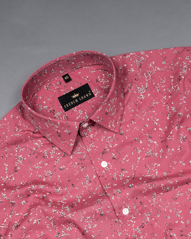 Contessa Pink Printed Premium Cotton Shirt 5636-38, 5636-H-38, 5636-39, 5636-H-39, 5636-40, 5636-H-40, 5636-42, 5636-H-42, 5636-44, 5636-H-44, 5636-46, 5636-H-46, 5636-48, 5636-H-48, 5636-50, 5636-H-50, 5636-52, 5636-H-52