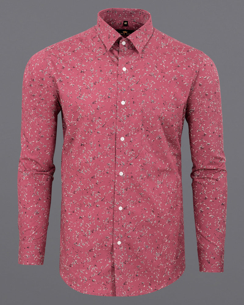 Contessa Pink Printed Premium Cotton Shirt 5636-38, 5636-H-38, 5636-39, 5636-H-39, 5636-40, 5636-H-40, 5636-42, 5636-H-42, 5636-44, 5636-H-44, 5636-46, 5636-H-46, 5636-48, 5636-H-48, 5636-50, 5636-H-50, 5636-52, 5636-H-52