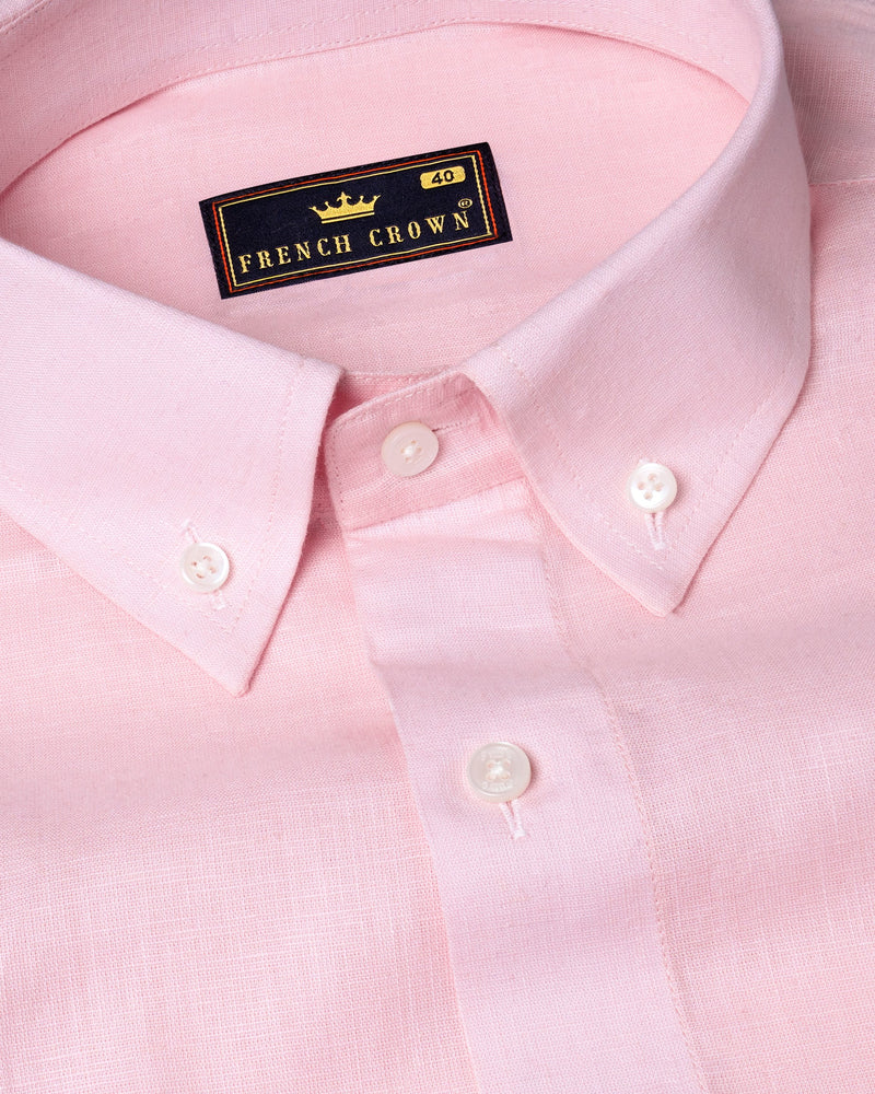 Cherub Pink Luxurious Linen Shirt 5692-BD-38, 5692-BD-H-38, 5692-BD-39, 5692-BD-H-39, 5692-BD-40, 5692-BD-H-40, 5692-BD-42, 5692-BD-H-42, 5692-BD-44, 5692-BD-H-44, 5692-BD-46, 5692-BD-H-46, 5692-BD-48, 5692-BD-H-48, 5692-BD-50, 5692-BD-H-50, 5692-BD-52, 5692-BD-H-52