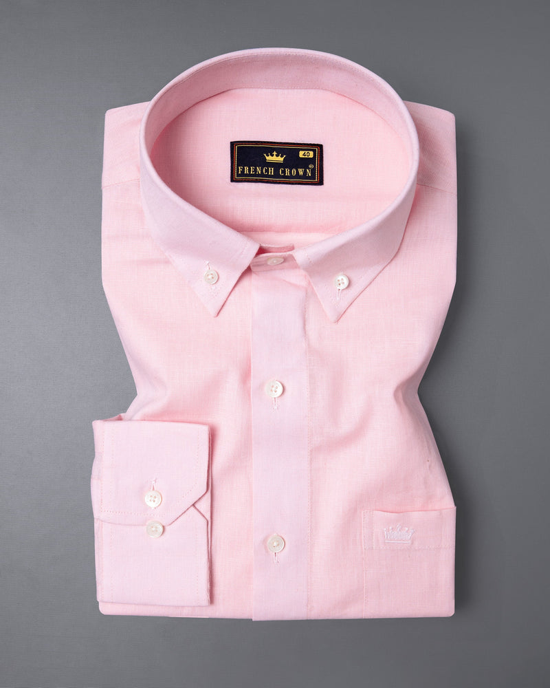 Cherub Pink Luxurious Linen Shirt 5692-BD-38, 5692-BD-H-38, 5692-BD-39, 5692-BD-H-39, 5692-BD-40, 5692-BD-H-40, 5692-BD-42, 5692-BD-H-42, 5692-BD-44, 5692-BD-H-44, 5692-BD-46, 5692-BD-H-46, 5692-BD-48, 5692-BD-H-48, 5692-BD-50, 5692-BD-H-50, 5692-BD-52, 5692-BD-H-52