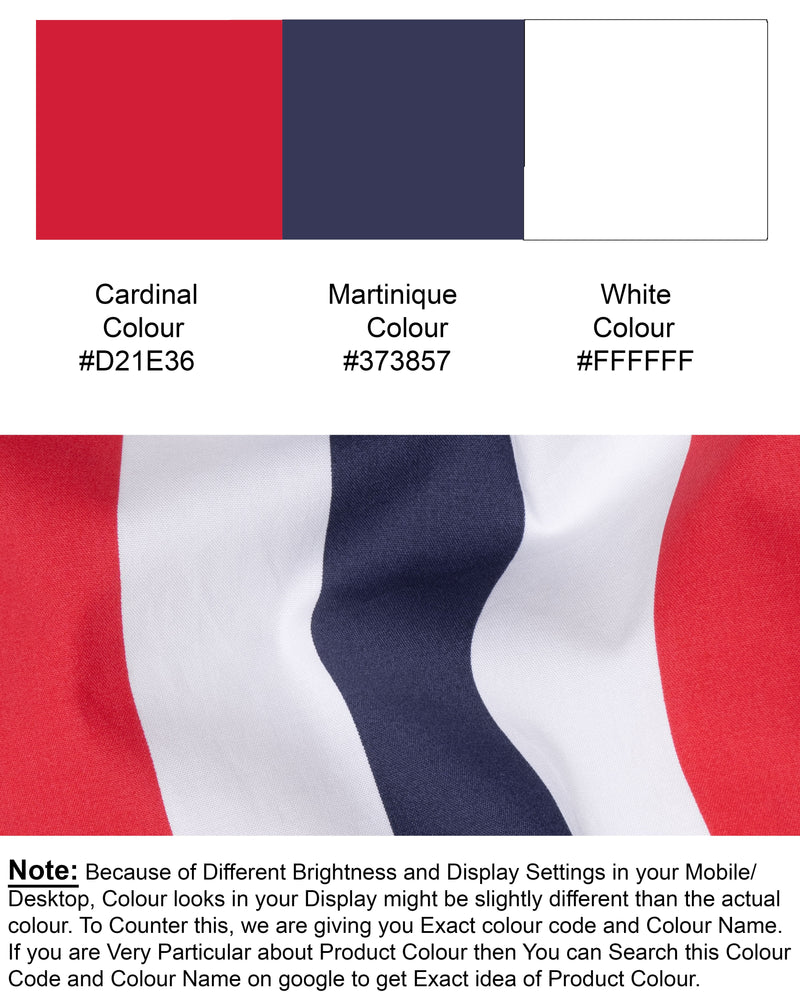 Cardinal Red with Martinique Blue with Bright White Twill Striped Premium Cotton Kurta Shirt 5718-KS-38, 5718-KS-H-38, 5718-KS-39, 5718-KS-H-39, 5718-KS-40, 5718-KS-H-40, 5718-KS-42, 5718-KS-H-42, 5718-KS-44, 5718-KS-H-44, 5718-KS-46, 5718-KS-H-46, 5718-KS-48, 5718-KS-H-48, 5718-KS-50, 5718-KS-H-50, 5718-KS-52, 5718-KS-H-52
