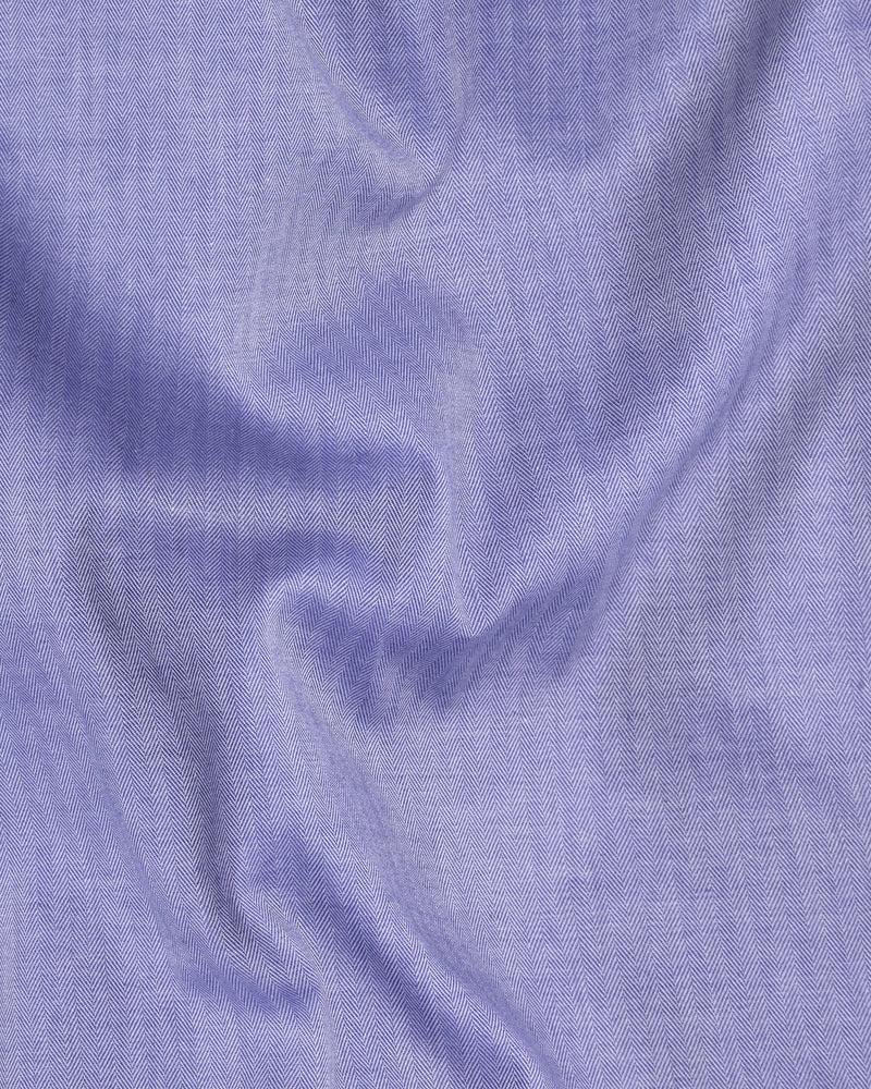 Wistful Blue Subtle Striped with White Collar Herringbone Premium Cotton Shirt 5774-WCC-38, 5774-WCC-H-38, 5774-WCC-39, 5774-WCC-H-39, 5774-WCC-40, 5774-WCC-H-40, 5774-WCC-42, 5774-WCC-H-42, 5774-WCC-44, 5774-WCC-H-44, 5774-WCC-46, 5774-WCC-H-46, 5774-WCC-48, 5774-WCC-H-48, 5774-WCC-50, 5774-WCC-H-50, 5774-WCC-52, 5774-WCC-H-52