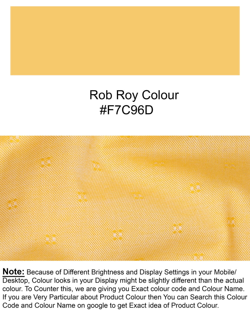 Rob Roy Yellow with White Collar Dobby Premium Giza Cotton Shirt 5806-WCC-38, 5806-WCC-H-38, 5806-WCC-39, 5806-WCC-H-39, 5806-WCC-40, 5806-WCC-H-40, 5806-WCC-42, 5806-WCC-H-42, 5806-WCC-44, 5806-WCC-H-44, 5806-WCC-46, 5806-WCC-H-46, 5806-WCC-48, 5806-WCC-H-48, 5806-WCC-50, 5806-WCC-H-50, 5806-WCC-52, 5806-WCC-H-52