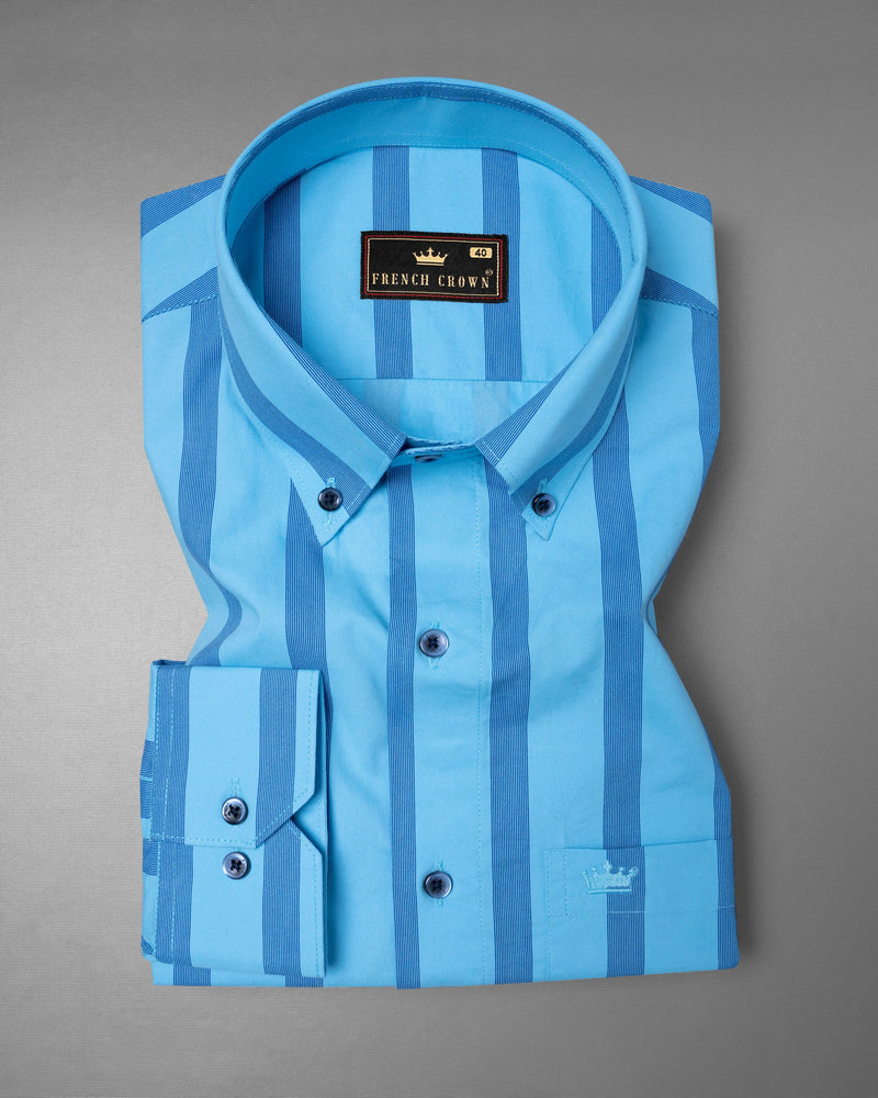 Seagull with Endeavour Blue Twill Pin Striped Premium Cotton Shirt 5818-BD-BLE-38, 5818-BD-BLE-H-38, 5818-BD-BLE-39, 5818-BD-BLE-H-39, 5818-BD-BLE-40, 5818-BD-BLE-H-40, 5818-BD-BLE-42, 5818-BD-BLE-H-42, 5818-BD-BLE-44, 5818-BD-BLE-H-44, 5818-BD-BLE-46, 5818-BD-BLE-H-46, 5818-BD-BLE-48, 5818-BD-BLE-H-48, 5818-BD-BLE-50, 5818-BD-BLE-H-50, 5818-BD-BLE-52, 5818-BD-BLE-H-52