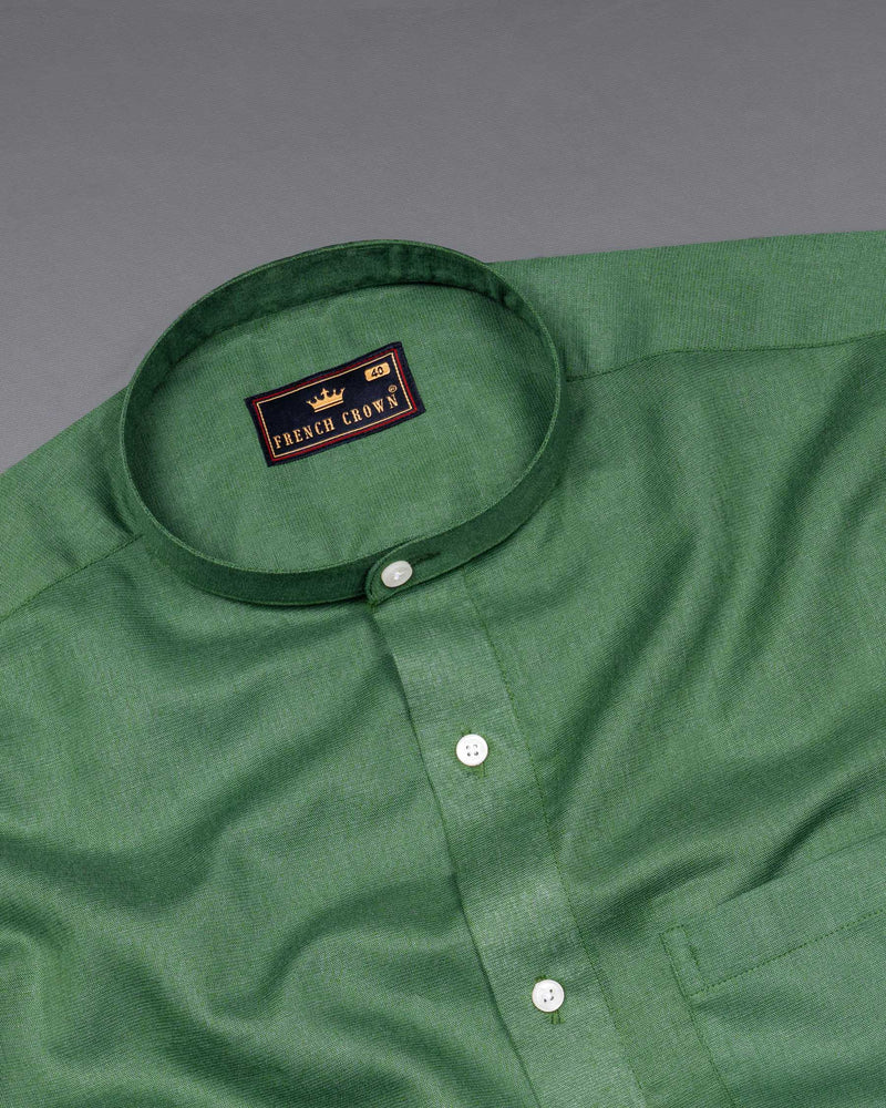 Killarney Green Luxurious Linen Shirt 5848-M-38, 5848-M-H-38, 5848-M-39, 5848-M-H-39, 5848-M-40, 5848-M-H-40, 5848-M-42, 5848-M-H-42, 5848-M-44, 5848-M-H-44, 5848-M-46, 5848-M-H-46, 5848-M-48, 5848-M-H-48, 5848-M-50, 5848-M-H-50, 5848-M-52, 5848-M-H-52