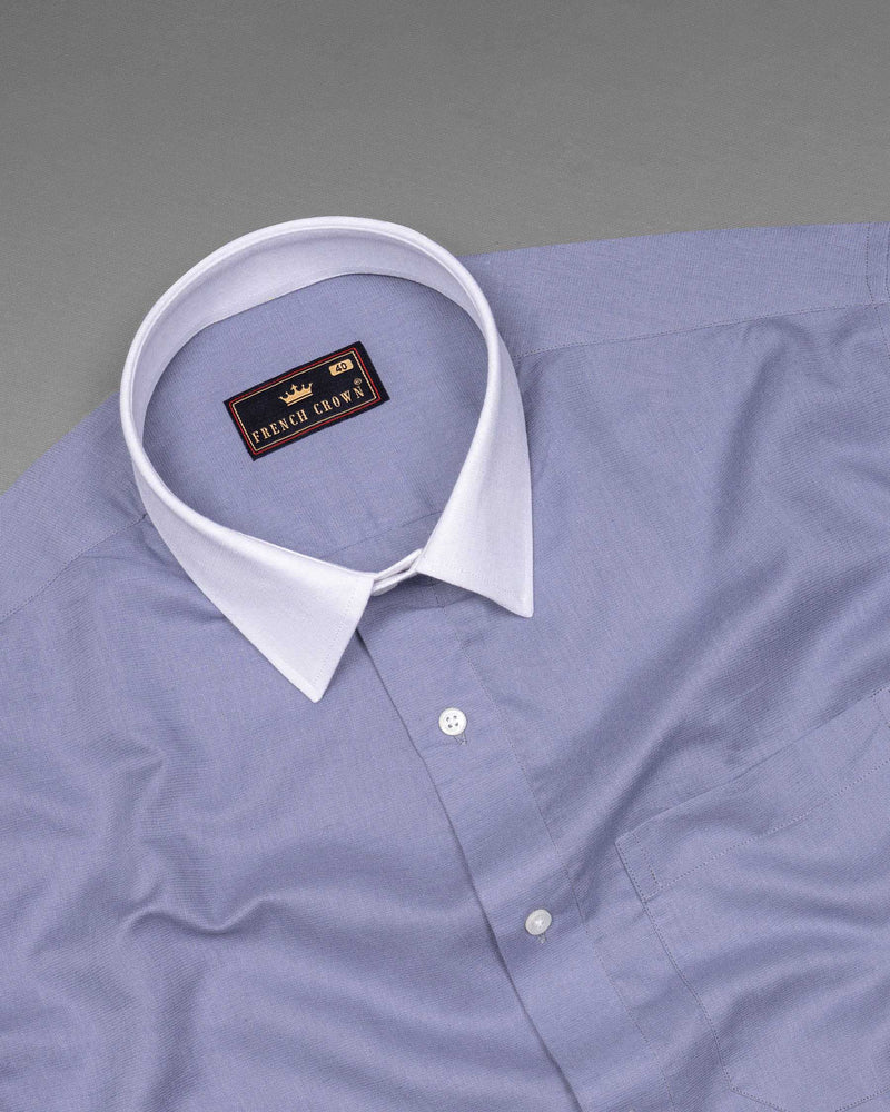 Light Steel Grey with White Collar Luxurious Linen Shirt 5852-WCC-38, 5852-WCC-H-38, 5852-WCC-39, 5852-WCC-H-39, 5852-WCC-40, 5852-WCC-H-40, 5852-WCC-42, 5852-WCC-H-42, 5852-WCC-44, 5852-WCC-H-44, 5852-WCC-46, 5852-WCC-H-46, 5852-WCC-48, 5852-WCC-H-48, 5852-WCC-50, 5852-WCC-H-50, 5852-WCC-52, 5852-WCC-H-52
