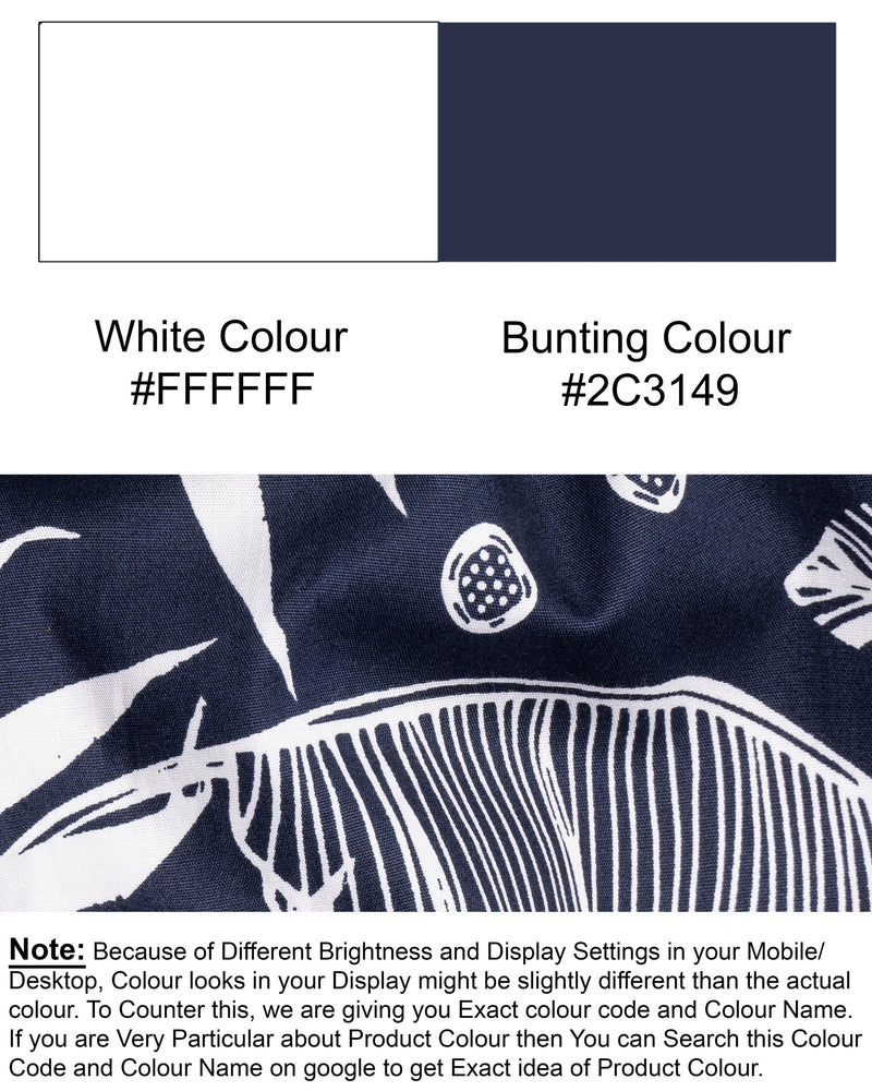 Bunting Blue Leaves Printed Premium Cotton Shirt 5910-CC-BLE-38, 5910-CC-BLE-H-38, 5910-CC-BLE-39, 5910-CC-BLE-H-39, 5910-CC-BLE-40, 5910-CC-BLE-H-40, 5910-CC-BLE-42, 5910-CC-BLE-H-42, 5910-CC-BLE-44, 5910-CC-BLE-H-44, 5910-CC-BLE-46, 5910-CC-BLE-H-46, 5910-CC-BLE-48, 5910-CC-BLE-H-48, 5910-CC-BLE-50, 5910-CC-BLE-H-50, 5910-CC-BLE-52, 5910-CC-BLE-H-52