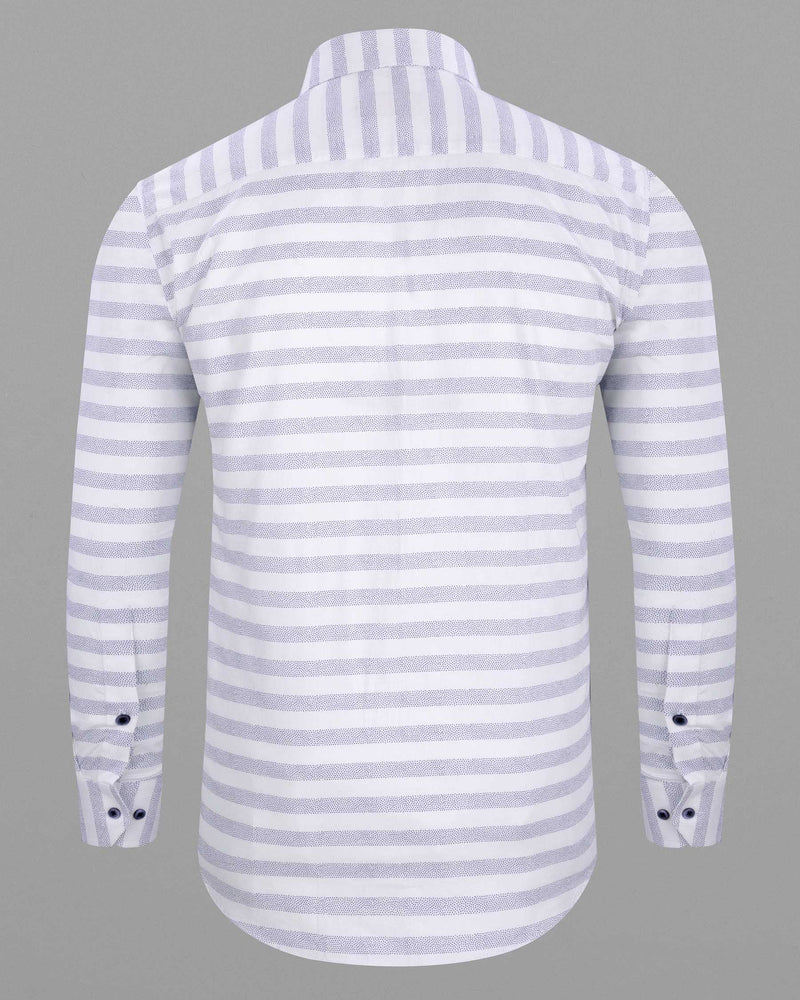 White and Scampi Blue Printed Striped Dobby Textured Giza Cotton Shirt 5927-CLOTH-P-BLE-38, 5927-CLOTH-P-BLE-H-38, 5927-CLOTH-P-BLE-39, 5927-CLOTH-P-BLE-H-39, 5927-CLOTH-P-BLE-40, 5927-CLOTH-P-BLE-H-40, 5927-CLOTH-P-BLE-42, 5927-CLOTH-P-BLE-H-42, 5927-CLOTH-P-BLE-44, 5927-CLOTH-P-BLE-H-44, 5927-CLOTH-P-BLE-46, 5927-CLOTH-P-BLE-H-46, 5927-CLOTH-P-BLE-48, 5927-CLOTH-P-BLE-H-48, 5927-CLOTH-P-BLE-50, 5927-CLOTH-P-BLE-H-50, 5927-CLOTH-P-BLE-52, 5927-CLOTH-P-BLE-H-52