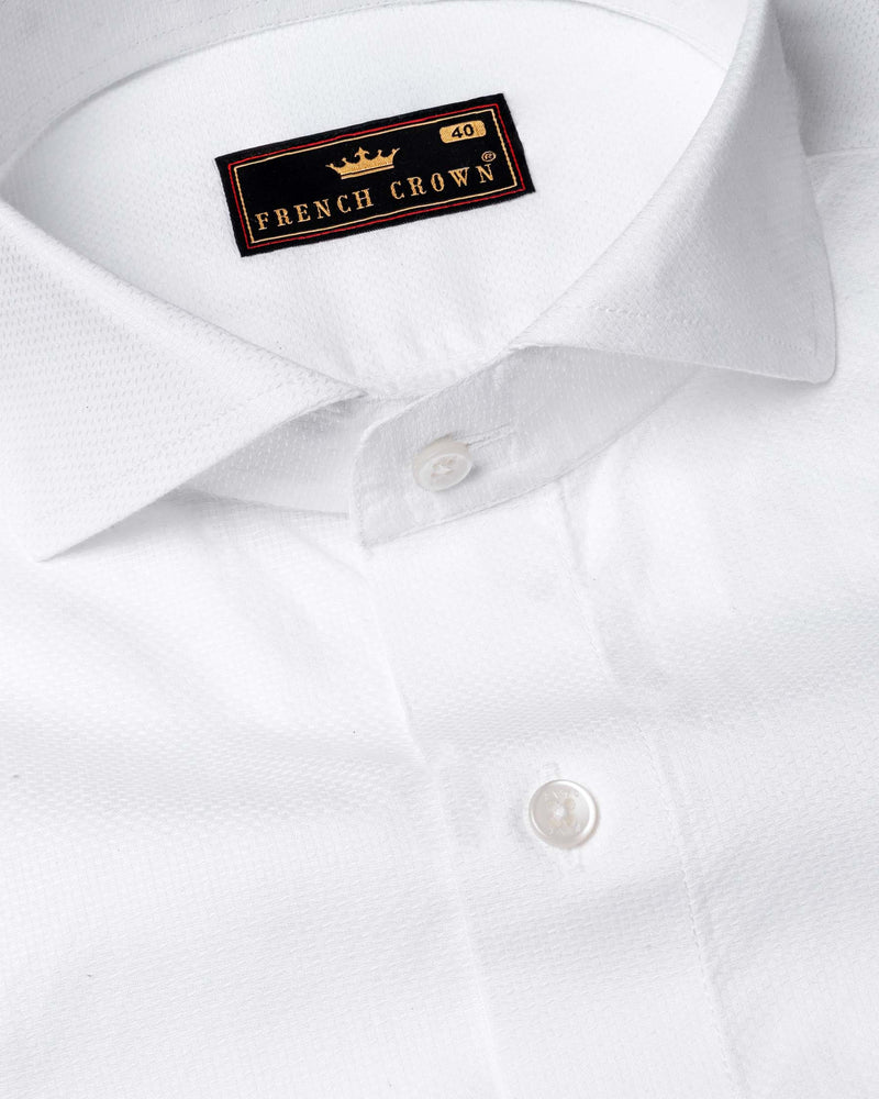 Bright White Dobby Textured Premium Giza Cotton Shirt 5934-CA-38, 5934-CA-H-38, 5934-CA-39, 5934-CA-H-39, 5934-CA-40, 5934-CA-H-40, 5934-CA-42, 5934-CA-H-42, 5934-CA-44, 5934-CA-H-44, 5934-CA-46, 5934-CA-H-46, 5934-CA-48, 5934-CA-H-48, 5934-CA-50, 5934-CA-H-50, 5934-CA-52, 5934-CA-H-52