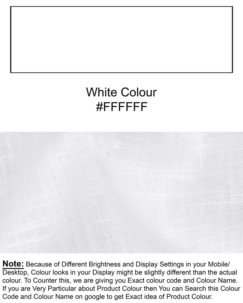Bright White with orange cuff-collar Luxurious Linen Shirt 5957-38, 5957-H-38, 5957-39, 5957-H-39, 5957-40, 5957-H-40, 5957-42, 5957-H-42, 5957-44, 5957-H-44, 5957-46, 5957-H-46, 5957-48, 5957-H-48, 5957-50, 5957-H-50, 5957-52, 5957-H-52