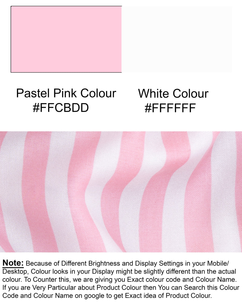 Pastel Pink with Bright White Striped Premium Tencel Shirt 6040-BLK-38, 6040-BLK-H-38, 6040-BLK-39, 6040-BLK-H-39, 6040-BLK-40, 6040-BLK-H-40, 6040-BLK-42, 6040-BLK-H-42, 6040-BLK-44, 6040-BLK-H-44, 6040-BLK-46, 6040-BLK-H-46, 6040-BLK-48, 6040-BLK-H-48, 6040-BLK-50, 6040-BLK-H-50, 6040-BLK-52, 6040-BLK-H-52