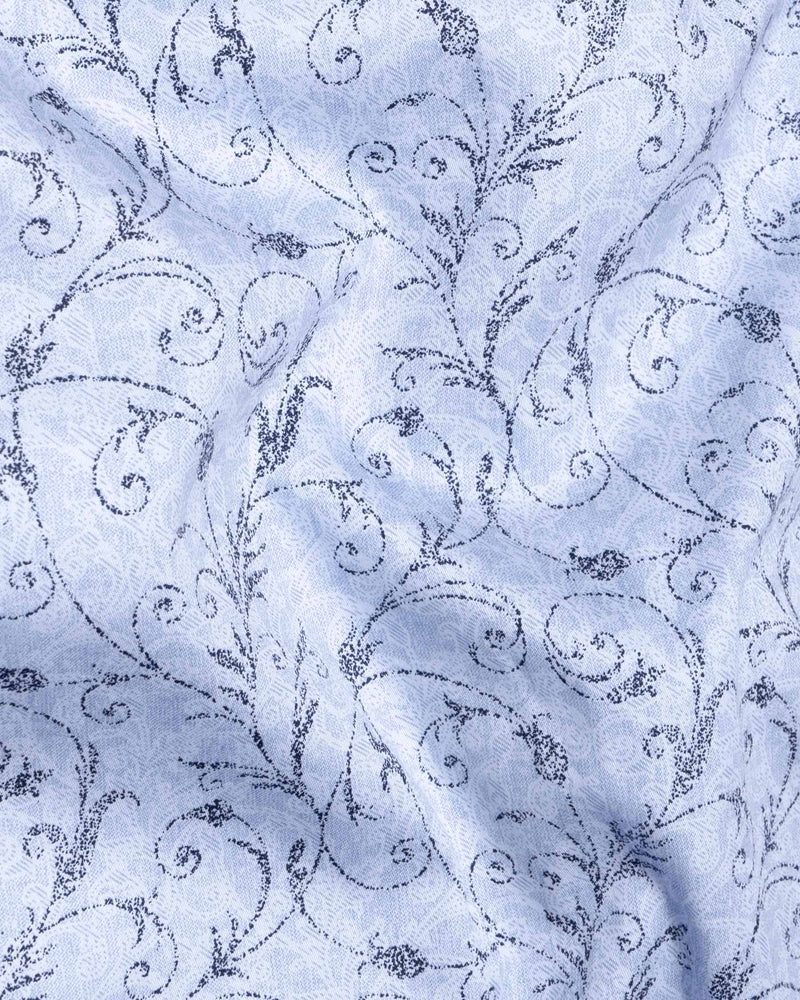 Botticelli Blue Printed Super Soft Premium Cotton Shirt 6083-M-38, 6083-M-H-38, 6083-M-39, 6083-M-H-39, 6083-M-40, 6083-M-H-40, 6083-M-42, 6083-M-H-42, 6083-M-44, 6083-M-H-44, 6083-M-46, 6083-M-H-46, 6083-M-48, 6083-M-H-48, 6083-M-50, 6083-M-H-50, 6083-M-52, 6083-M-H-52