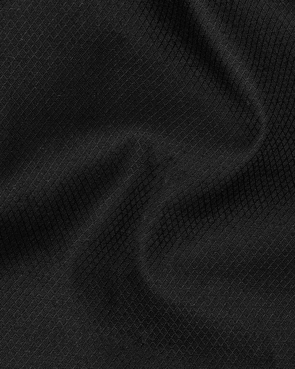 Jet Black Dobby Textured Premium Giza Cotton Shirt 6087-BLK-38, 6087-BLK-H-38, 6087-BLK-39,   6087-BLK-H-39, 6087-BLK-40, 6087-BLK-H-40, 6087-BLK-42, 6087-BLK-H-42, 6087-BLK-44, 6087-BLK-H-44, 6087-BLK-46, 6087-BLK-H-46, 6087-BLK-48, 6087-BLK-H-48, 6087-BLK-50, 6087-BLK-H-50, 6087-BLK-52, 6087-BLK-H-52