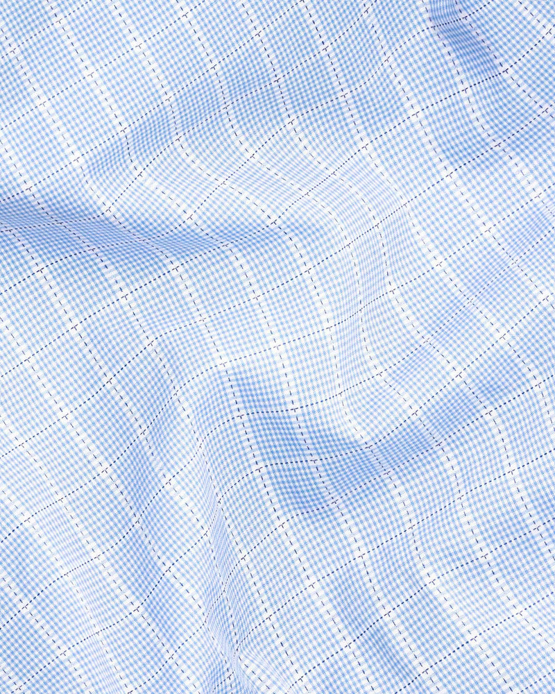 Columbia Blue windowpane Premium Cotton Shirt 6115-CA-38, 6115-CA-H-38, 6115-CA-39, 6115-CA-H-39, 6115-CA-40, 6115-CA-H-40, 6115-CA-42, 6115-CA-H-42, 6115-CA-44, 6115-CA-H-44, 6115-CA-46, 6115-CA-H-46, 6115-CA-48, 6115-CA-H-48, 6115-CA-50, 6115-CA-H-50, 6115-CA-52, 6115-CA-H-52