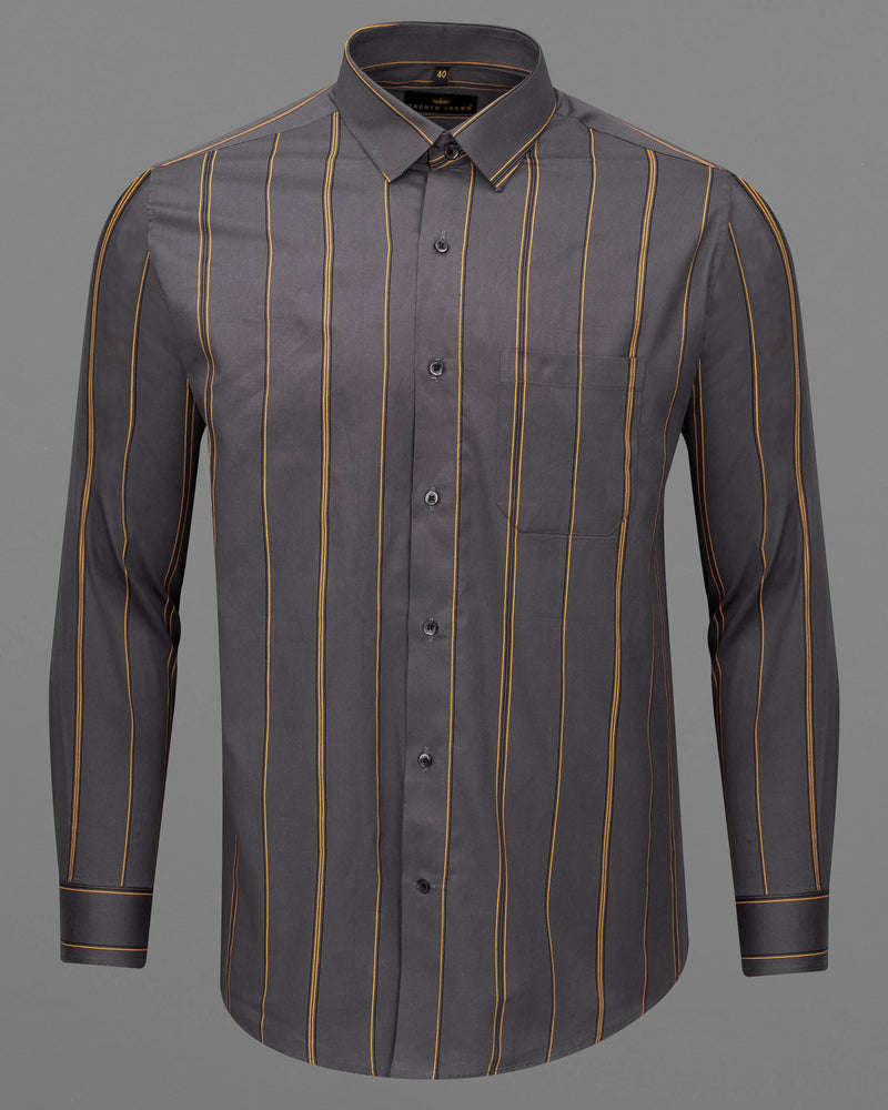 Fuscous Gray Striped Royal Oxford Shirt 6122-BLK-38, 6122-BLK-H-38, 6122-BLK-39, 6122-BLK-H-39, 6122-BLK-40, 6122-BLK-H-40, 6122-BLK-42, 6122-BLK-H-42, 6122-BLK-44, 6122-BLK-H-44, 6122-BLK-46, 6122-BLK-H-46, 6122-BLK-48, 6122-BLK-H-48, 6122-BLK-50, 6122-BLK-H-50, 6122-BLK-52, 6122-BLK-H-52