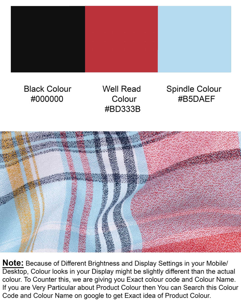 Red with sky Multicolour Plaid Premium Cotton Shirt 6155-BD-BLE-38, 6155-BD-BLE-H-38, 6155-BD-BLE-39, 6155-BD-BLE-H-39, 6155-BD-BLE-40, 6155-BD-BLE-H-40, 6155-BD-BLE-42, 6155-BD-BLE-H-42, 6155-BD-BLE-44, 6155-BD-BLE-H-44, 6155-BD-BLE-46, 6155-BD-BLE-H-46, 6155-BD-BLE-48, 6155-BD-BLE-H-48, 6155-BD-BLE-50, 6155-BD-BLE-H-50, 6155-BD-BLE-52, 6155-BD-BLE-H-52
