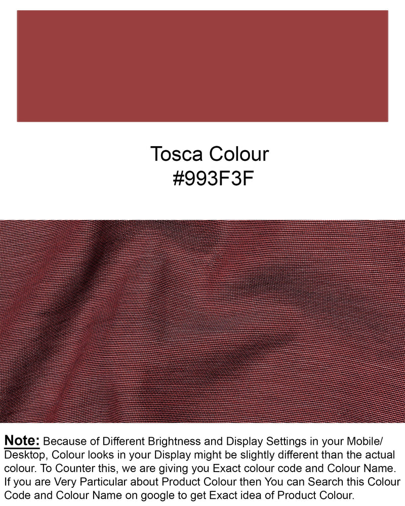 Tosca Rust Dobby Textured Premium Giza Cotton Shirt 6259-CA-MN-38, 6259-CA-MN-H-38, 6259-CA-MN-39, 6259-CA-MN-H-39, 6259-CA-MN-40, 6259-CA-MN-H-40, 6259-CA-MN-42, 6259-CA-MN-H-42, 6259-CA-MN-44, 6259-CA-MN-H-44, 6259-CA-MN-46, 6259-CA-MN-H-46, 6259-CA-MN-48, 6259-CA-MN-H-48, 6259-CA-MN-50, 6259-CA-MN-H-50, 6259-CA-MN-52, 6259-CA-MN-H-52