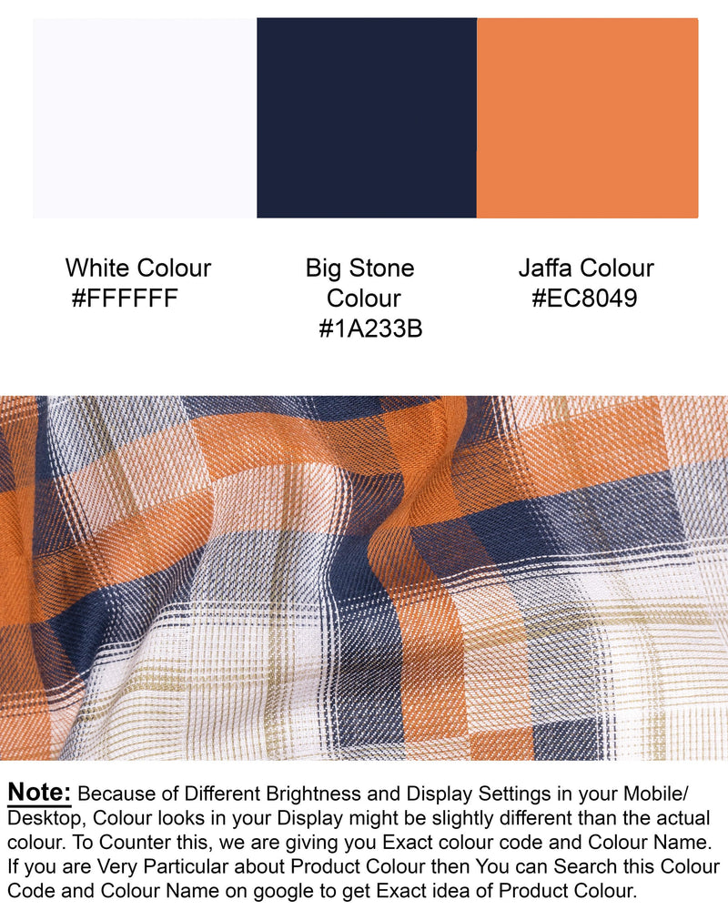 Jaffa and Big Stone Blue Twill Checkered Premium Cotton Shirt 6276-BD-BLE-38, 6276-BD-BLE-H-38, 6276-BD-BLE-39, 6276-BD-BLE-H-39, 6276-BD-BLE-40, 6276-BD-BLE-H-40, 6276-BD-BLE-42, 6276-BD-BLE-H-42, 6276-BD-BLE-44, 6276-BD-BLE-H-44, 6276-BD-BLE-46, 6276-BD-BLE-H-46, 6276-BD-BLE-48, 6276-BD-BLE-H-48, 6276-BD-BLE-50, 6276-BD-BLE-H-50, 6276-BD-BLE-52, 6276-BD-BLE-H-52