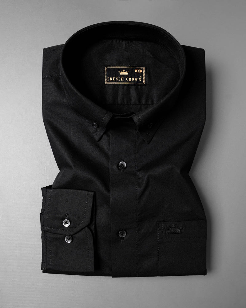 Jade Black Premium Cotton Shirt 6285-BD-BLK-38, 6285-BD-BLK-H-38, 6285-BD-BLK-39, 6285-BD-BLK-H-39, 6285-BD-BLK-40, 6285-BD-BLK-H-40, 6285-BD-BLK-42, 6285-BD-BLK-H-42, 6285-BD-BLK-44, 6285-BD-BLK-H-44, 6285-BD-BLK-46, 6285-BD-BLK-H-46, 6285-BD-BLK-48, 6285-BD-BLK-H-48, 6285-BD-BLK-50, 6285-BD-BLK-H-50, 6285-BD-BLK-52, 6285-BD-BLK-H-52