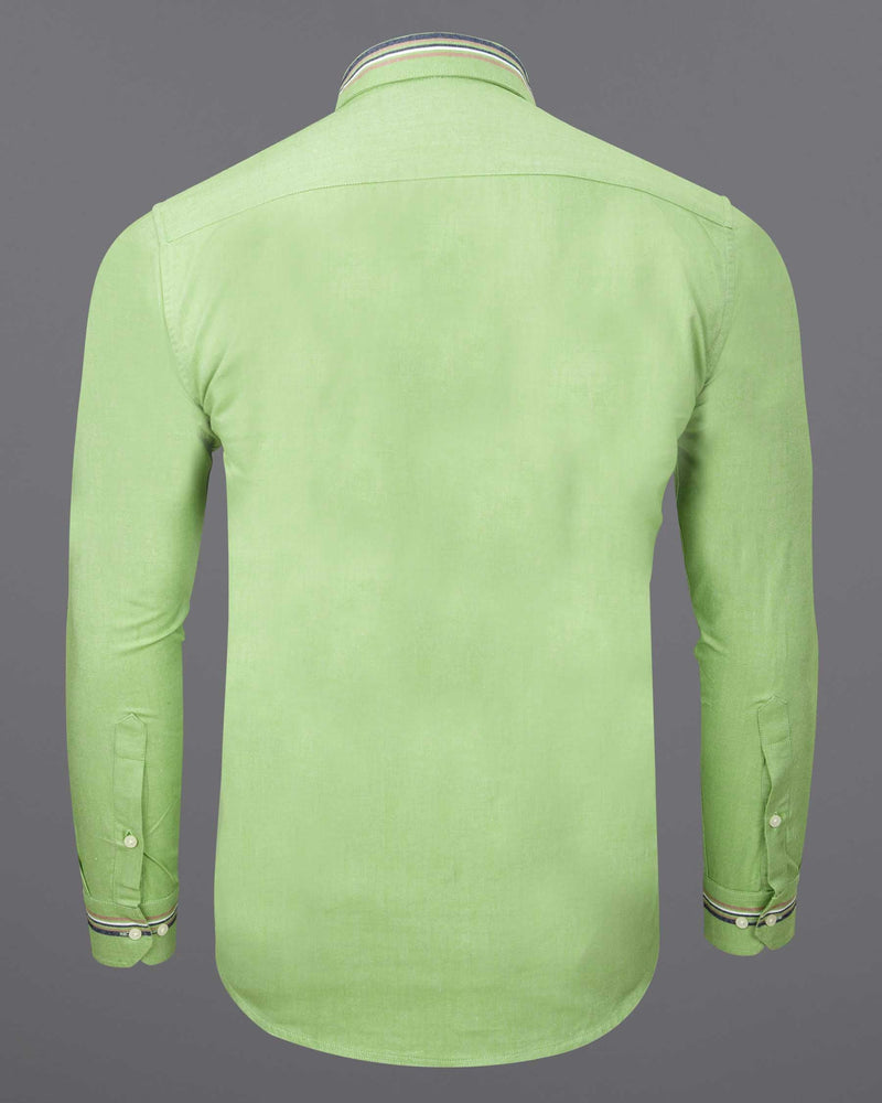 Snowy Mint Heavyweight Green Royal Oxford Shirt