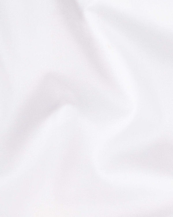 Bright white Premium Cotton Kurta Shirt