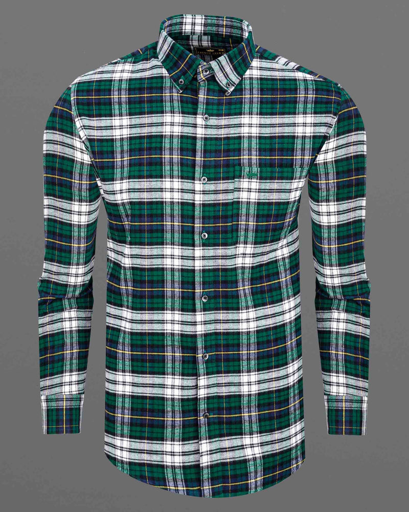 Bright White with Spruce Green Heavyweight Plaid Flannel Shirt 6529-BD-BLK-38, 6529-BD-BLK-H-38, 6529-BD-BLK-39, 6529-BD-BLK-H-39, 6529-BD-BLK-40, 6529-BD-BLK-H-40, 6529-BD-BLK-42, 6529-BD-BLK-H-42, 6529-BD-BLK-44, 6529-BD-BLK-H-44, 6529-BD-BLK-46, 6529-BD-BLK-H-46, 6529-BD-BLK-48, 6529-BD-BLK-H-48, 6529-BD-BLK-50, 6529-BD-BLK-H-50, 6529-BD-BLK-52, 6529-BD-BLK-H-52