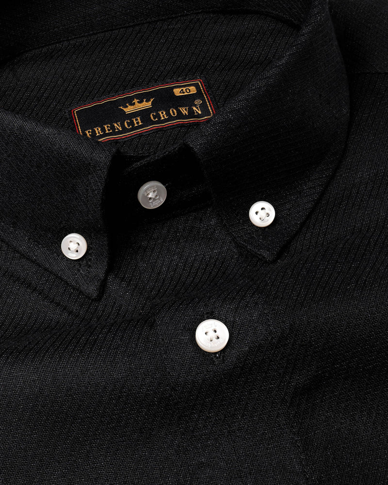 Zeus Black Heavyweight Luxurious Linen Shirt 6533-BD-38,6533-BD-H-38,6533-BD-39,6533-BD-H-39,6533-BD-40,6533-BD-H-40,6533-BD-42,6533-BD-H-42,6533-BD-44,6533-BD-H-44,6533-BD-46,6533-BD-H-46,6533-BD-48,6533-BD-H-48,6533-BD-50,6533-BD-H-50,6533-BD-52,6533-BD-H-52