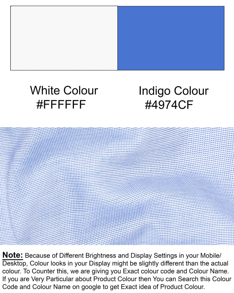 Indigo Blue with White Collar Dobby Textured Premium Giza Cotton Shirt 6588-WCC-38,6588-WCC-H-38,6588-WCC-39,6588-WCC-H-39,6588-WCC-40,6588-WCC-H-40,6588-WCC-42,6588-WCC-H-42,6588-WCC-44,6588-WCC-H-44,6588-WCC-46,6588-WCC-H-46,6588-WCC-48,6588-WCC-H-48,6588-WCC-50,6588-WCC-H-50,6588-WCC-52,6588-WCC-H-52