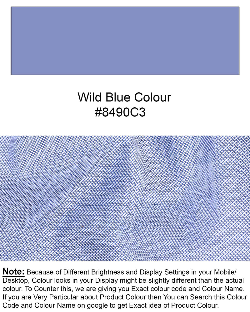 Wild Blue Dobby Textured Premium Giza Cotton Shirt 6663-CA-38,6663-CA-H-38,6663-CA-39,6663-CA-H-39,6663-CA-40,6663-CA-H-40,6663-CA-42,6663-CA-H-42,6663-CA-44,6663-CA-H-44,6663-CA-46,6663-CA-H-46,6663-CA-48,6663-CA-H-48,6663-CA-50,6663-CA-H-50,6663-CA-52,6663-CA-H-52