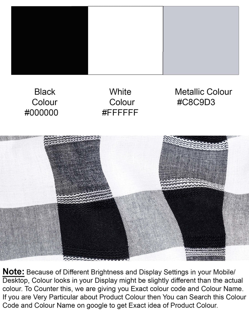 Black and White Checkered Dobby Textured Premium Giza Cotton Shirt 6675-BD-BLK-38,6675-BD-BLK-H-38,6675-BD-BLK-39,6675-BD-BLK-H-39,6675-BD-BLK-40,6675-BD-BLK-H-40,6675-BD-BLK-42,6675-BD-BLK-H-42,6675-BD-BLK-44,6675-BD-BLK-H-44,6675-BD-BLK-46,6675-BD-BLK-H-46,6675-BD-BLK-48,6675-BD-BLK-H-48,6675-BD-BLK-50,6675-BD-BLK-H-50,6675-BD-BLK-52,6675-BD-BLK-H-52