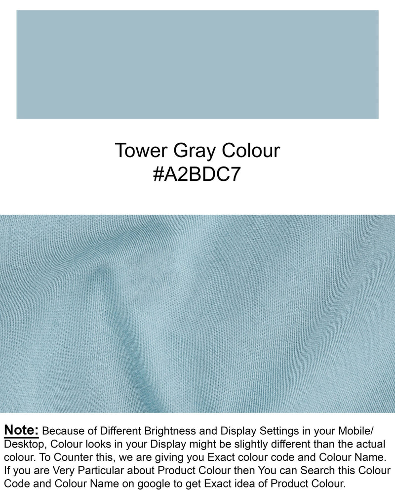 Tower Gray Super Soft Premium Cotton Shirt